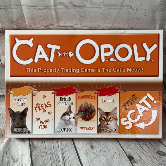 Catopoly Board Game - Picture 1 of 4